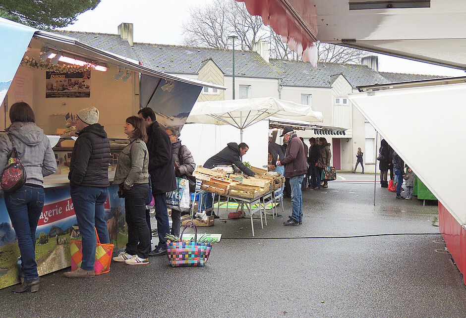 Marché alimentaire