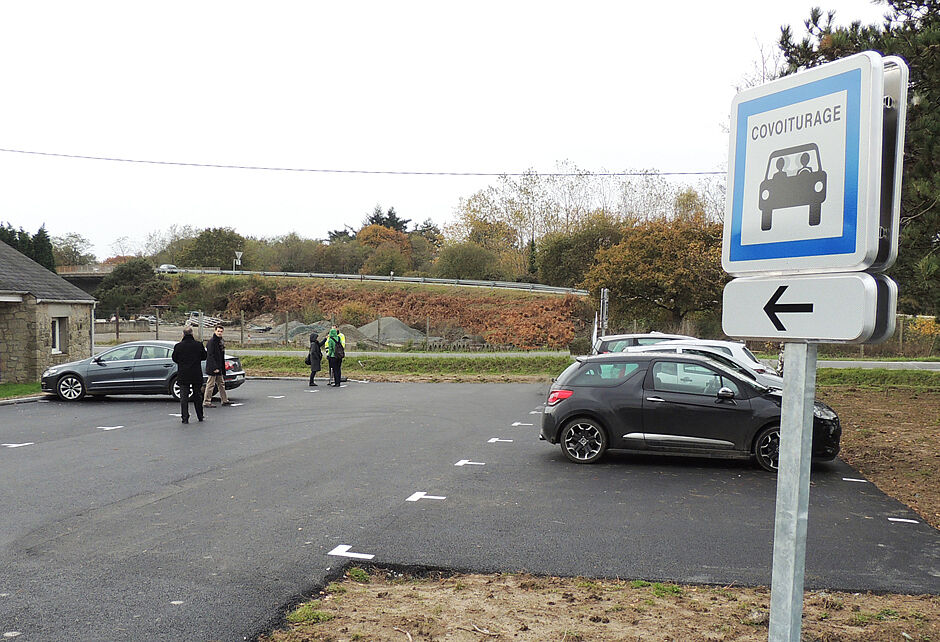 Aire de covoiturage vigneux